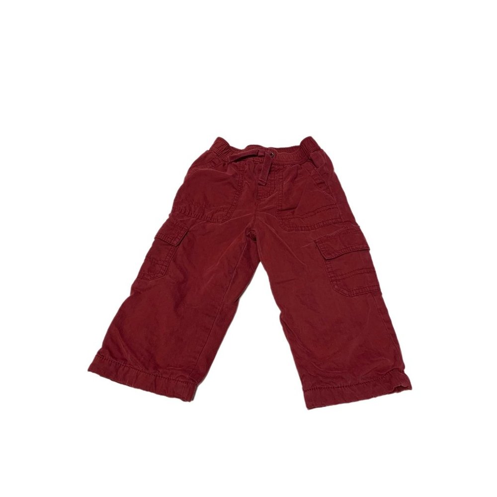 Gymboree Boys Red Cargo Pants 18-24M